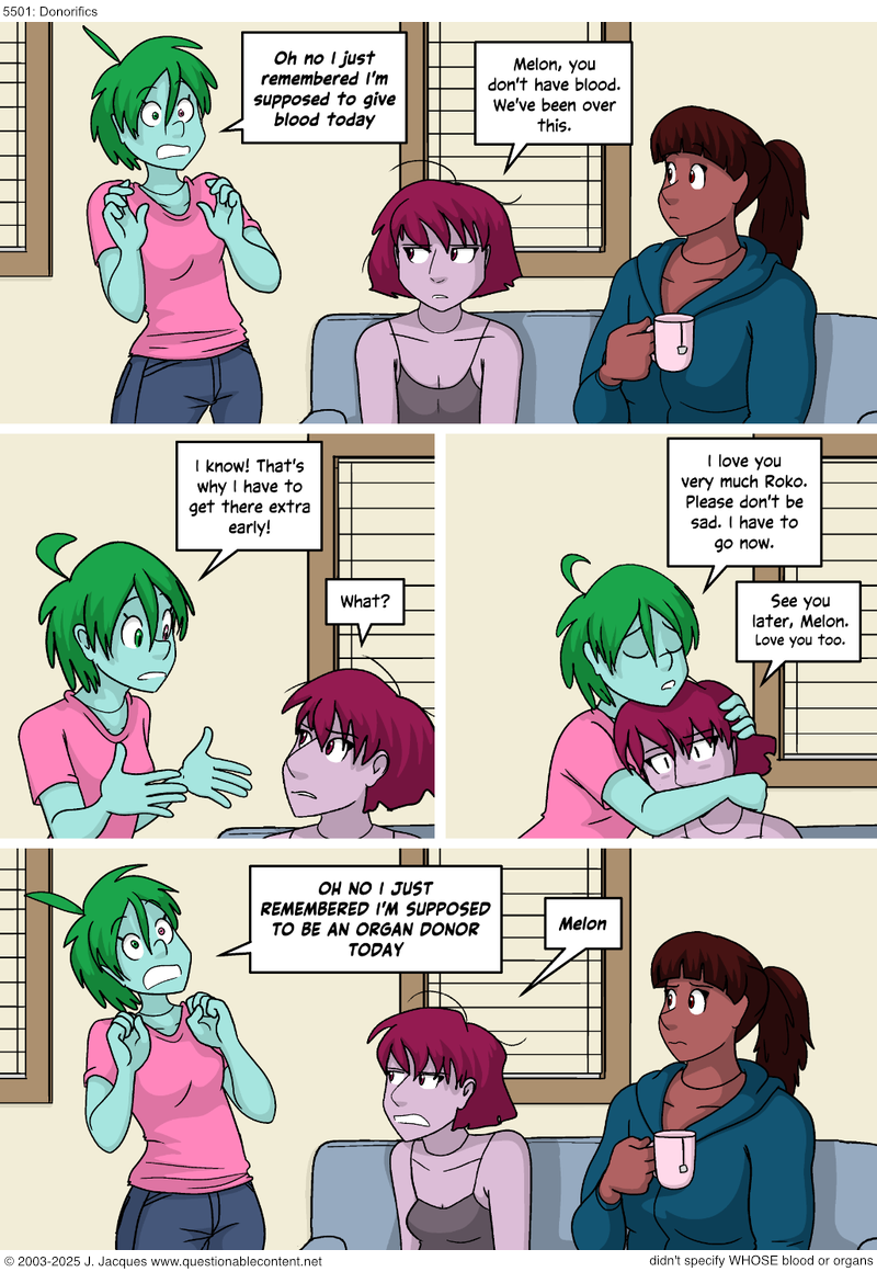 Questionable Content 7.2.2025