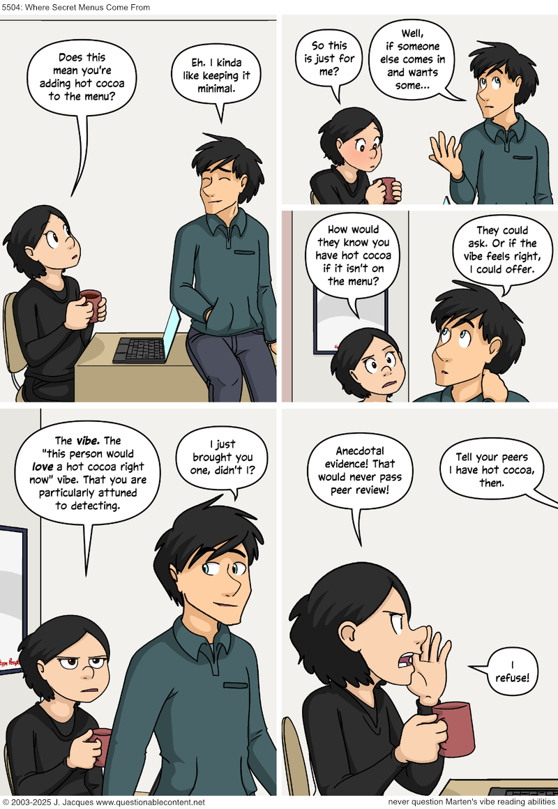 Questionable Content 12.2.2025