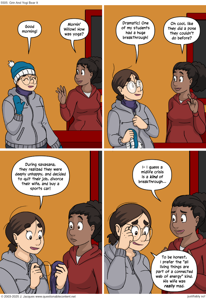 Questionable Content 13.2.2025