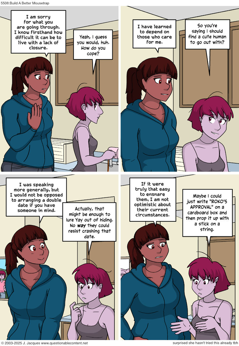 Questionable Content 18.2.2025