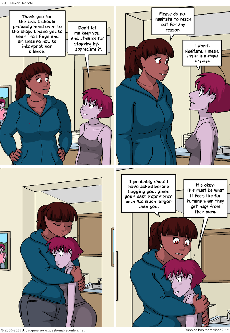 Questionable Content 20.2.2025