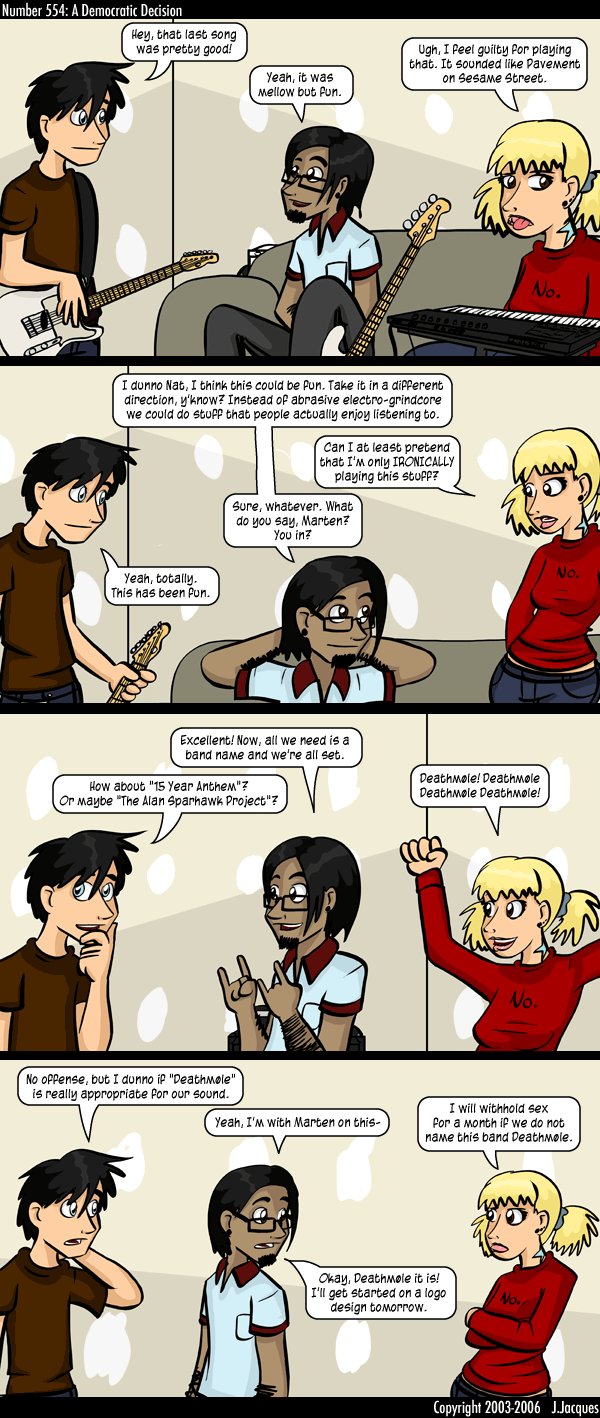 Questionable Content 10.2.2006