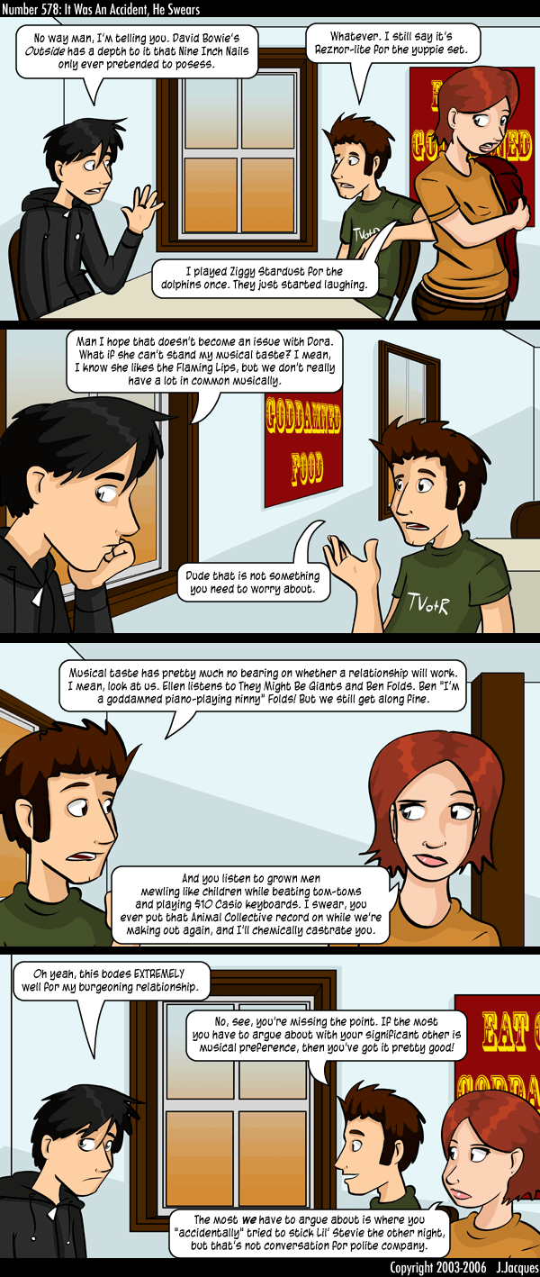 Questionable Content 16.3.2006