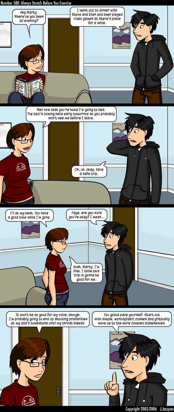 Questionable Content 20.3.2006