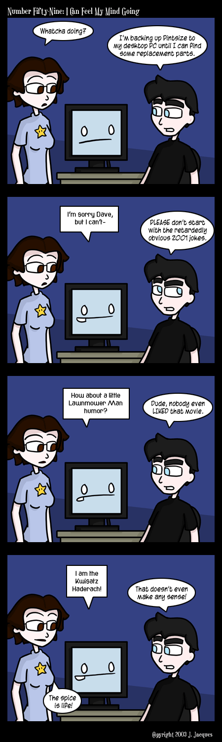 Questionable Content 30.1.2004