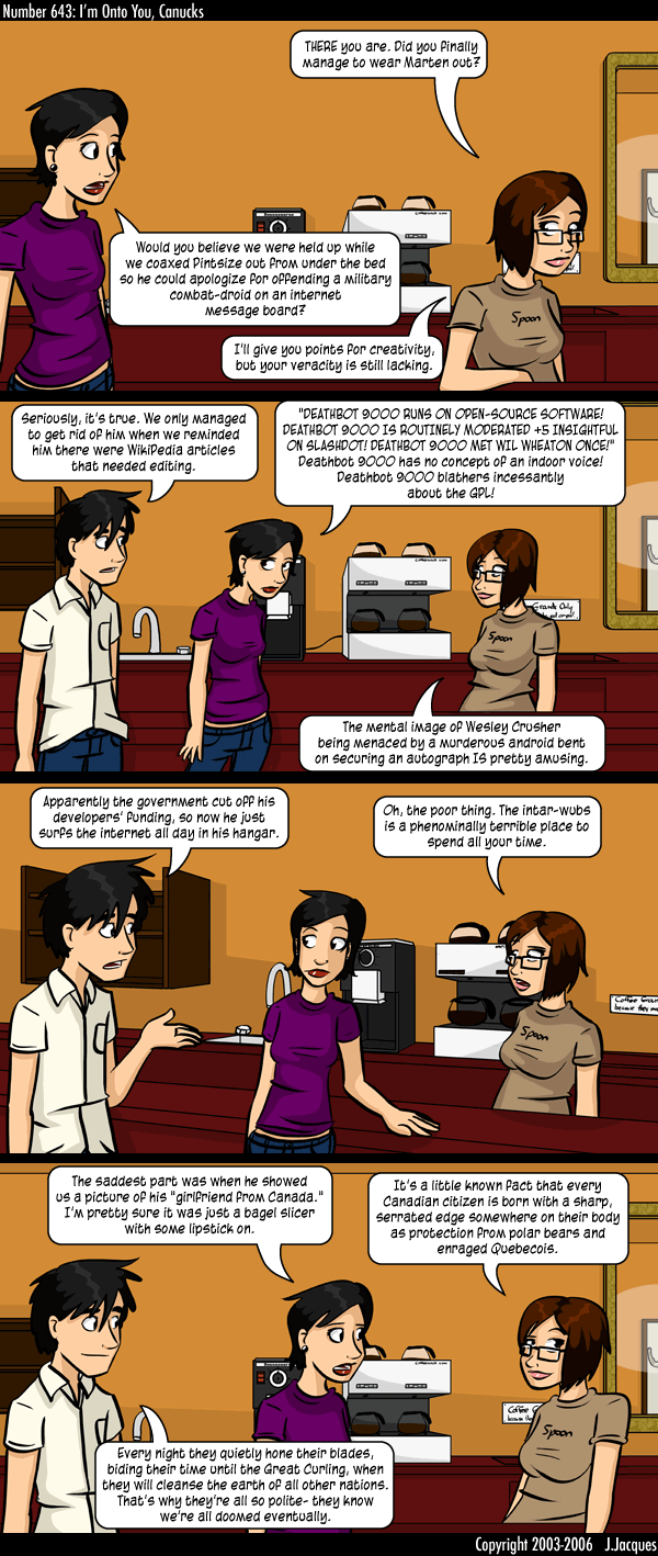 Questionable Content 15.6.2006