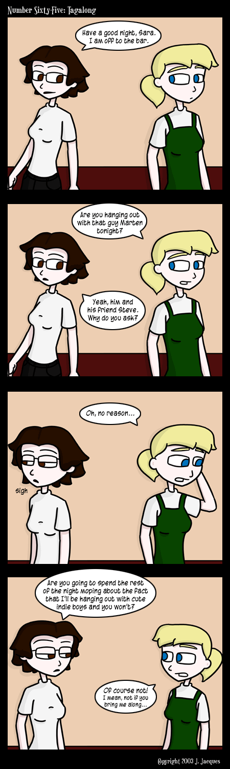 Questionable Content 30.1.2004