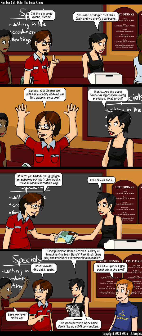 Questionable Content 27.6.2006