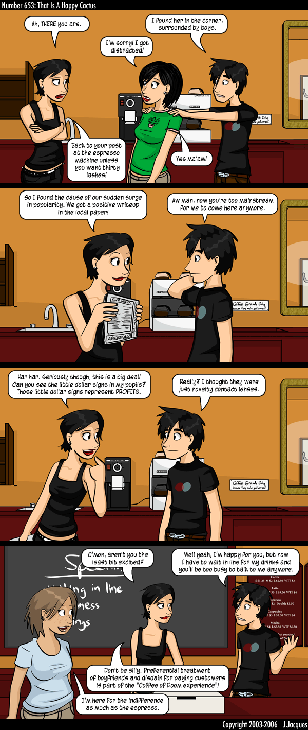 Questionable Content 29.6.2006