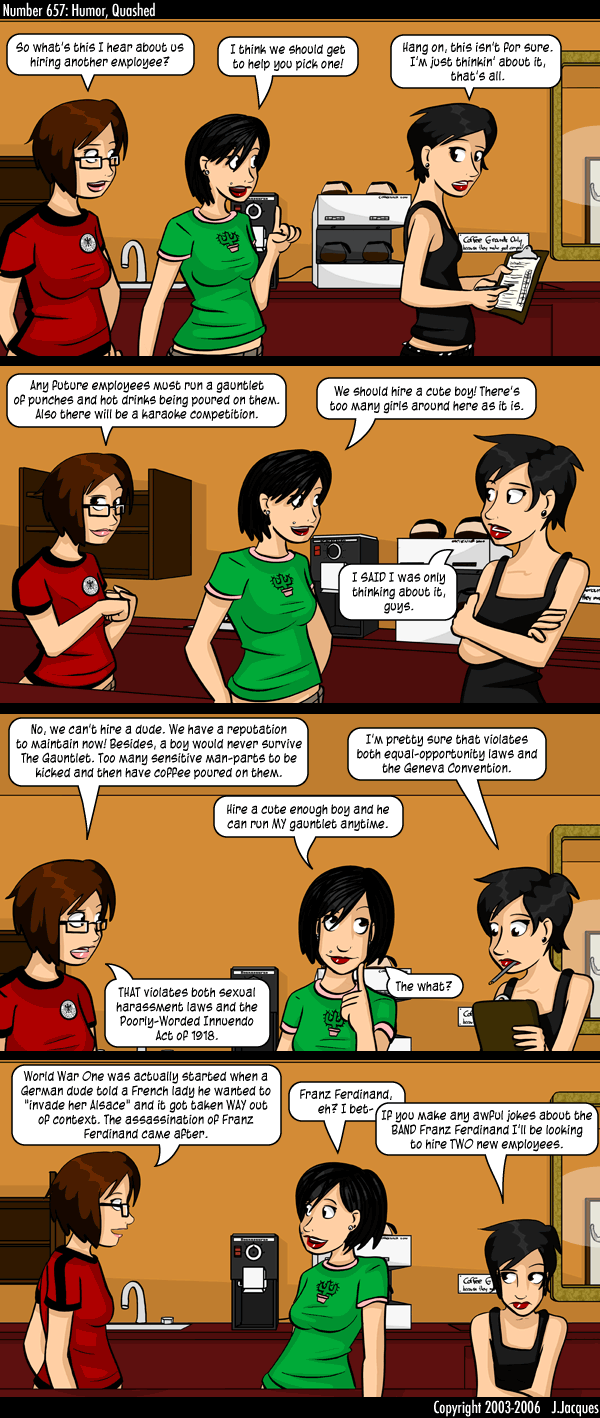 Questionable Content 5.7.2006