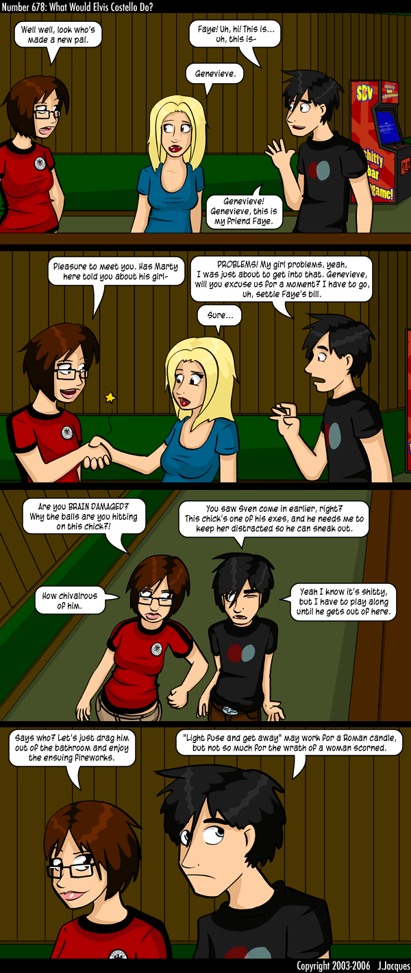 Questionable Content 2.8.2006