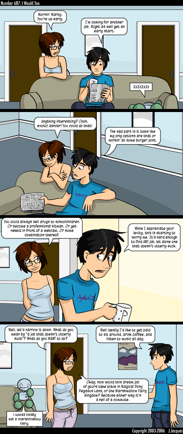 Questionable Content 15.8.2006