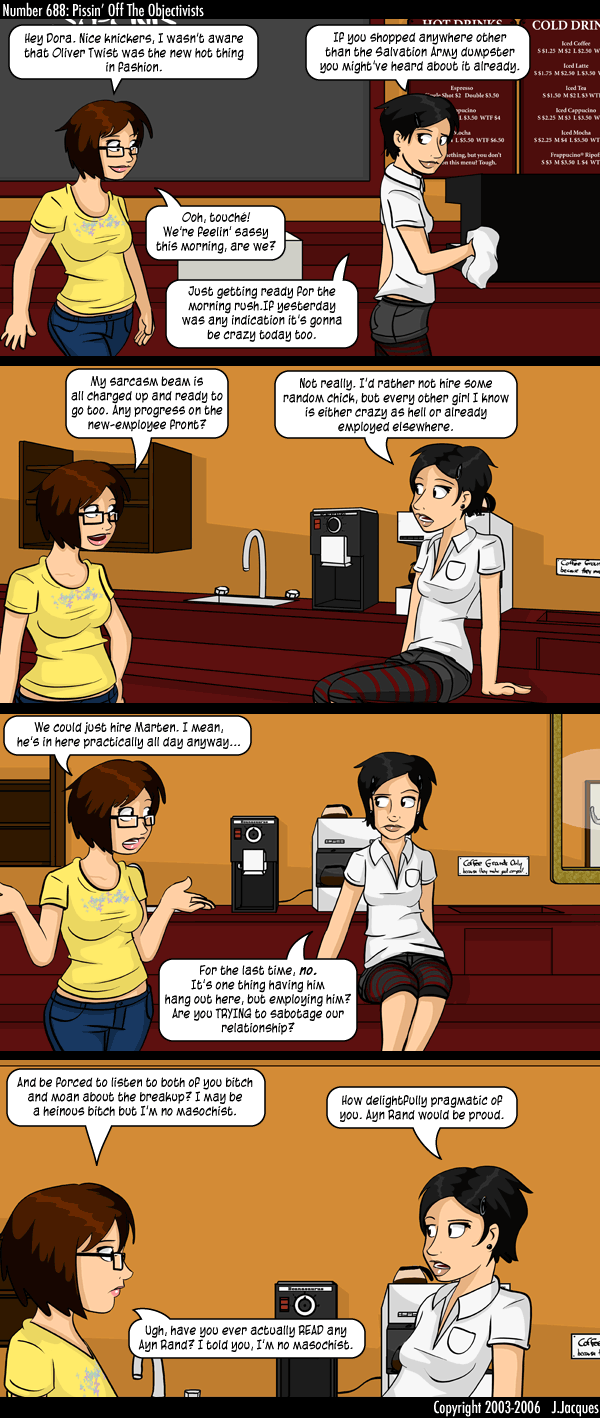 Questionable Content 16.8.2006