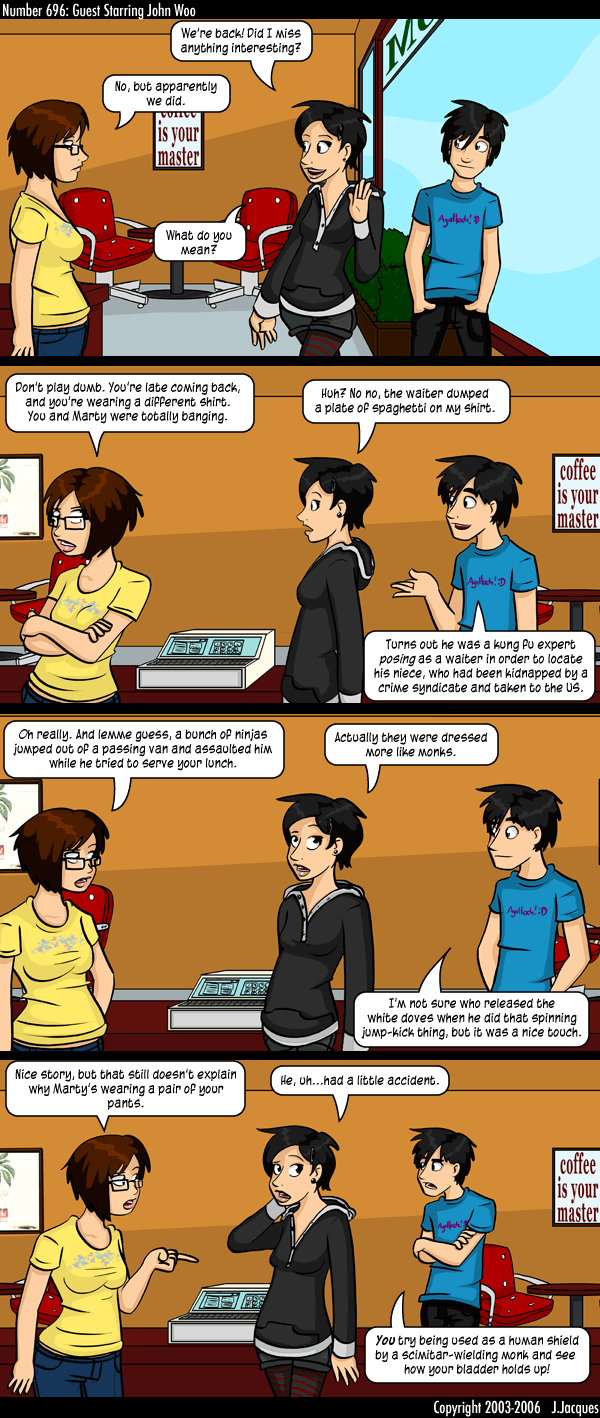 Questionable Content 28.8.2006