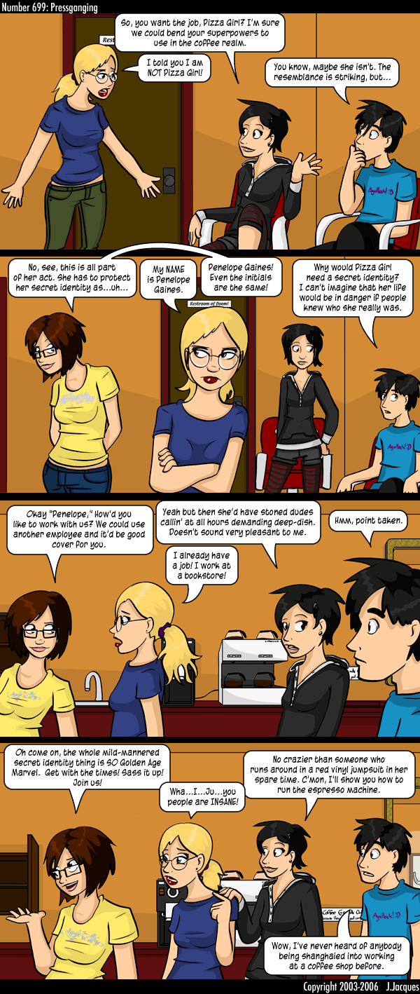 Questionable Content 31.8.2006