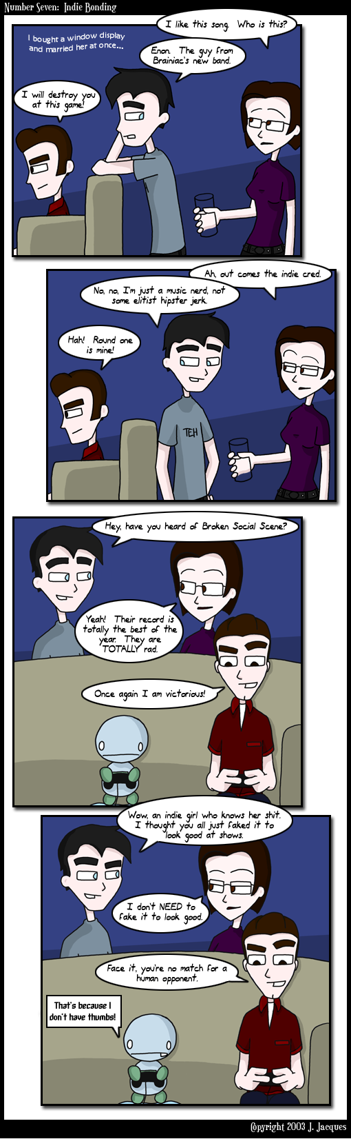 Questionable Content 30.1.2004