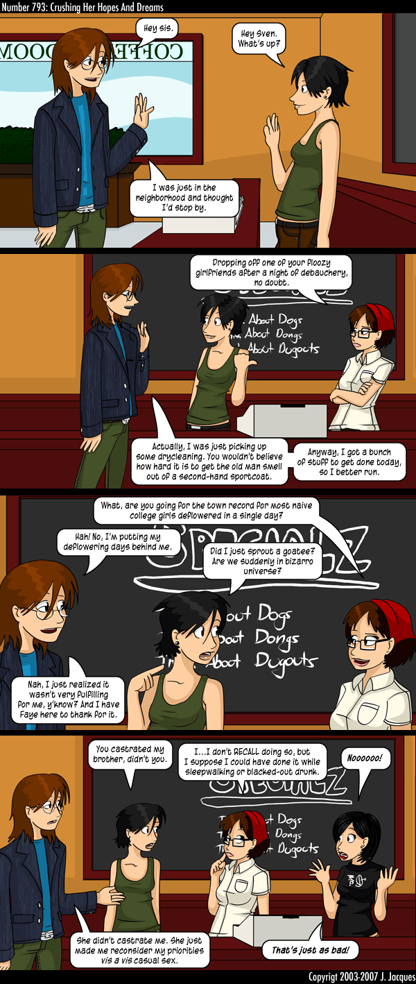 Questionable Content 11.1.2007