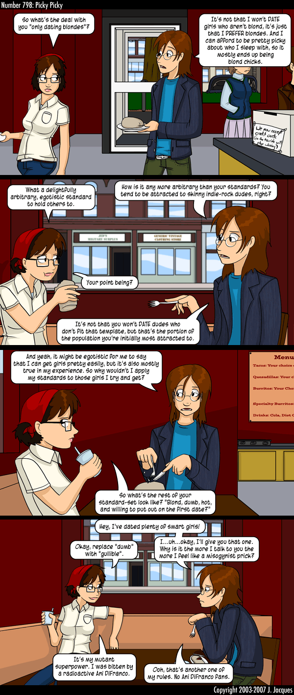 Questionable Content 18.1.2007