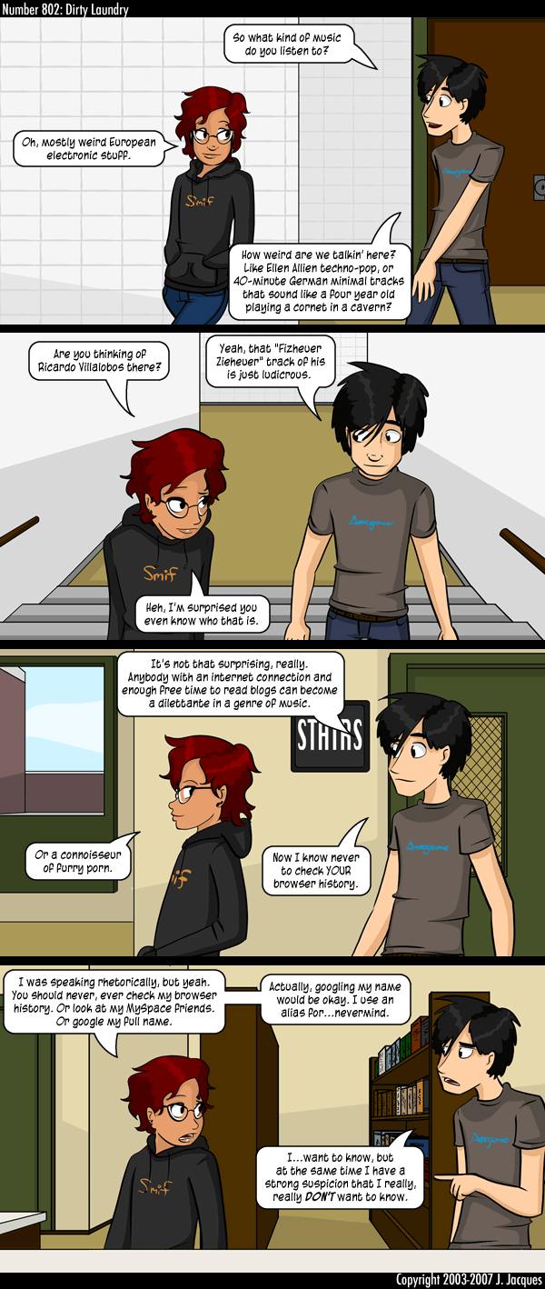 Questionable Content 24.1.2007