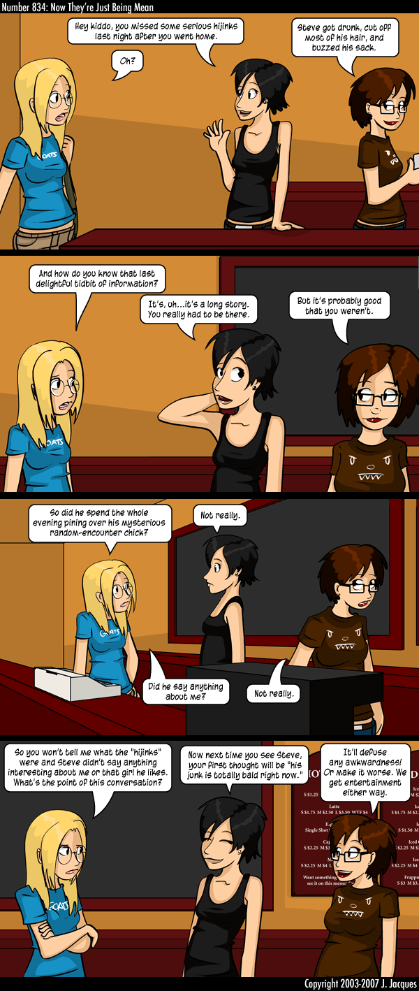 Questionable Content 8.3.2007