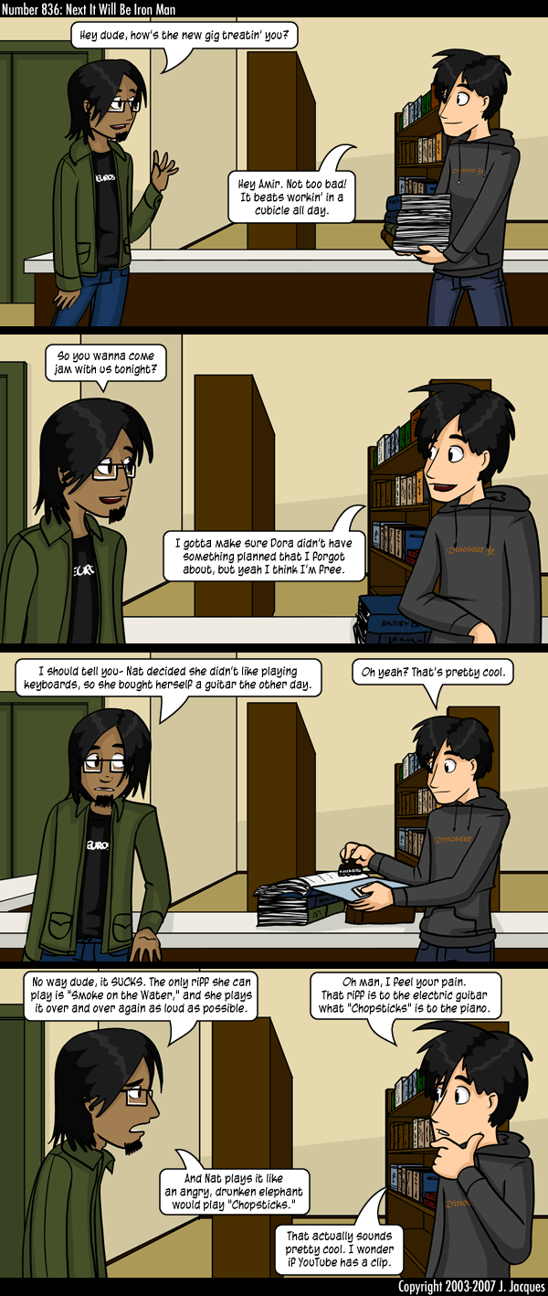 Questionable Content 12.3.2007