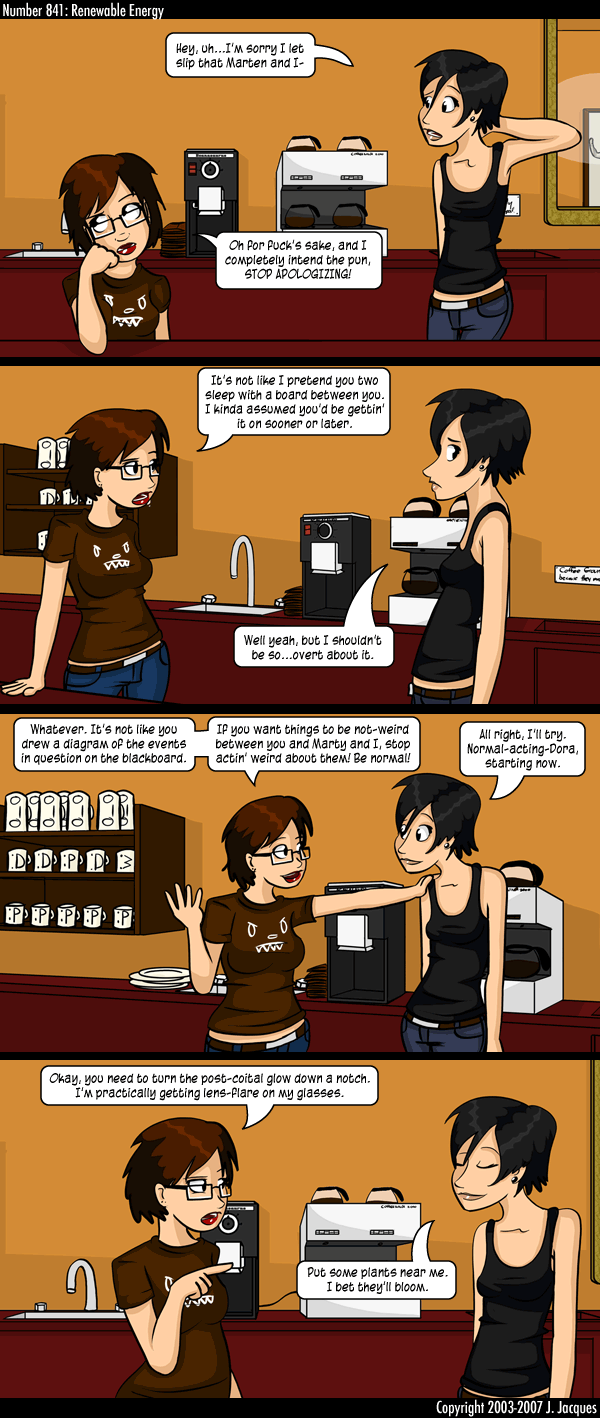 Questionable Content 19.3.2007