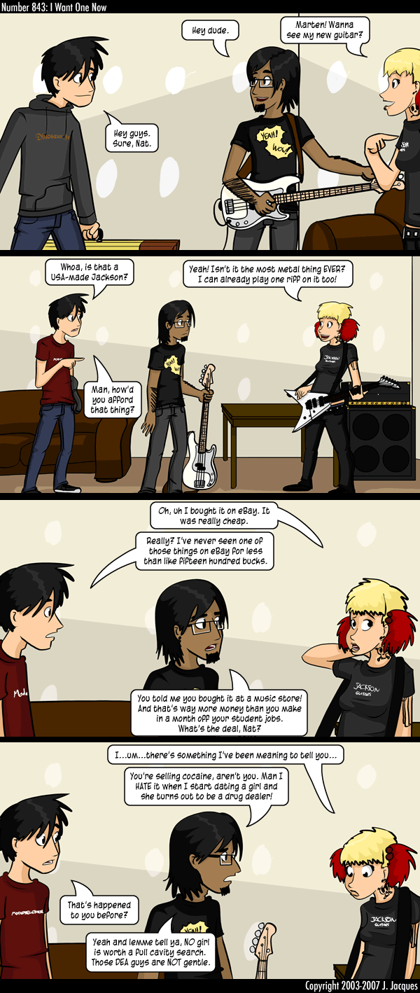 Questionable Content 21.3.2007