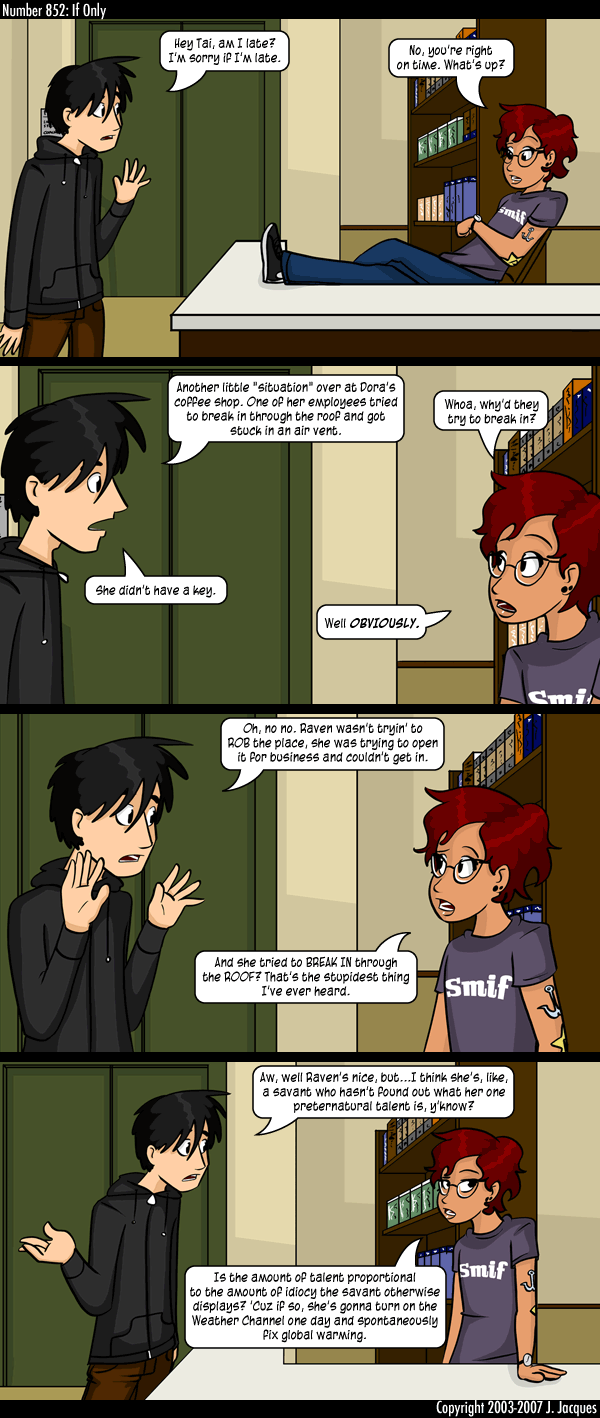 Questionable Content 3.4.2007