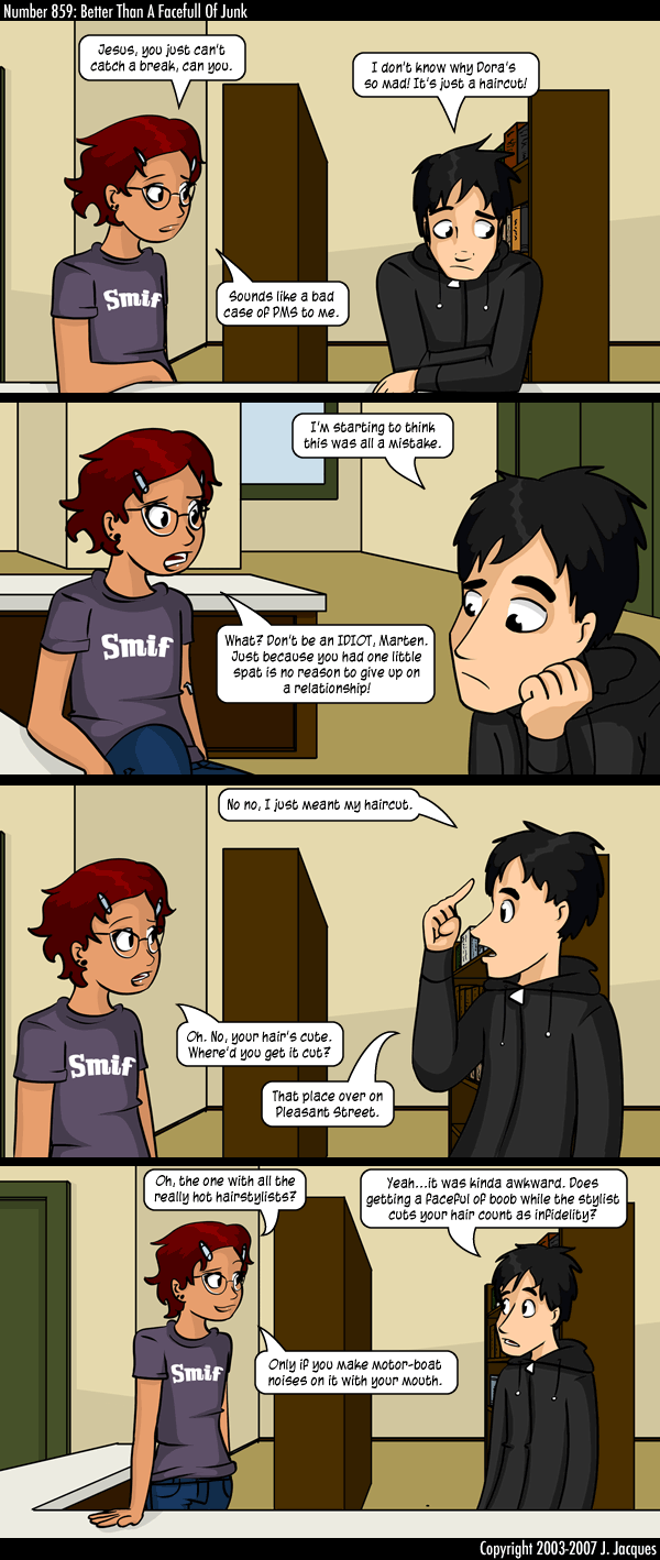 Questionable Content 12.4.2007