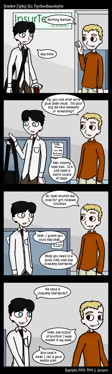 Questionable Content 16.2.2004