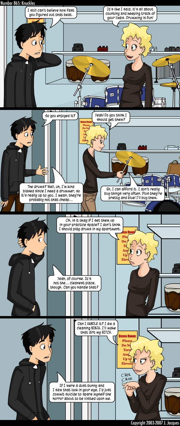 Questionable Content 20.4.2007