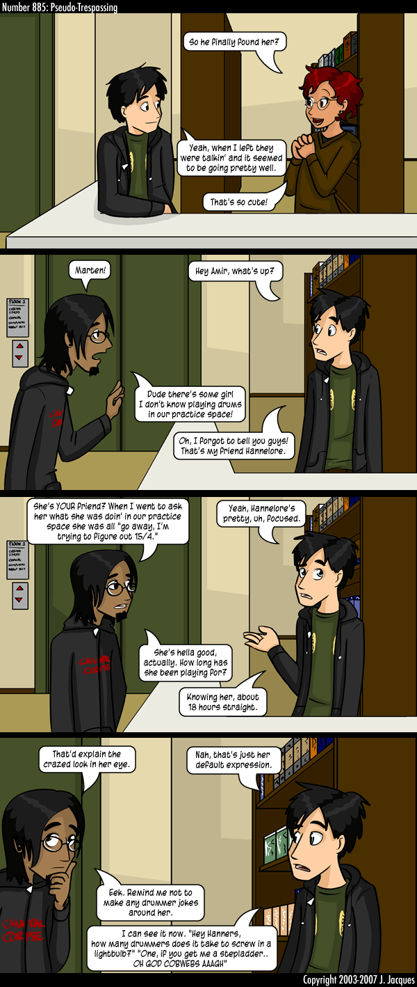 Questionable Content 18.5.2007