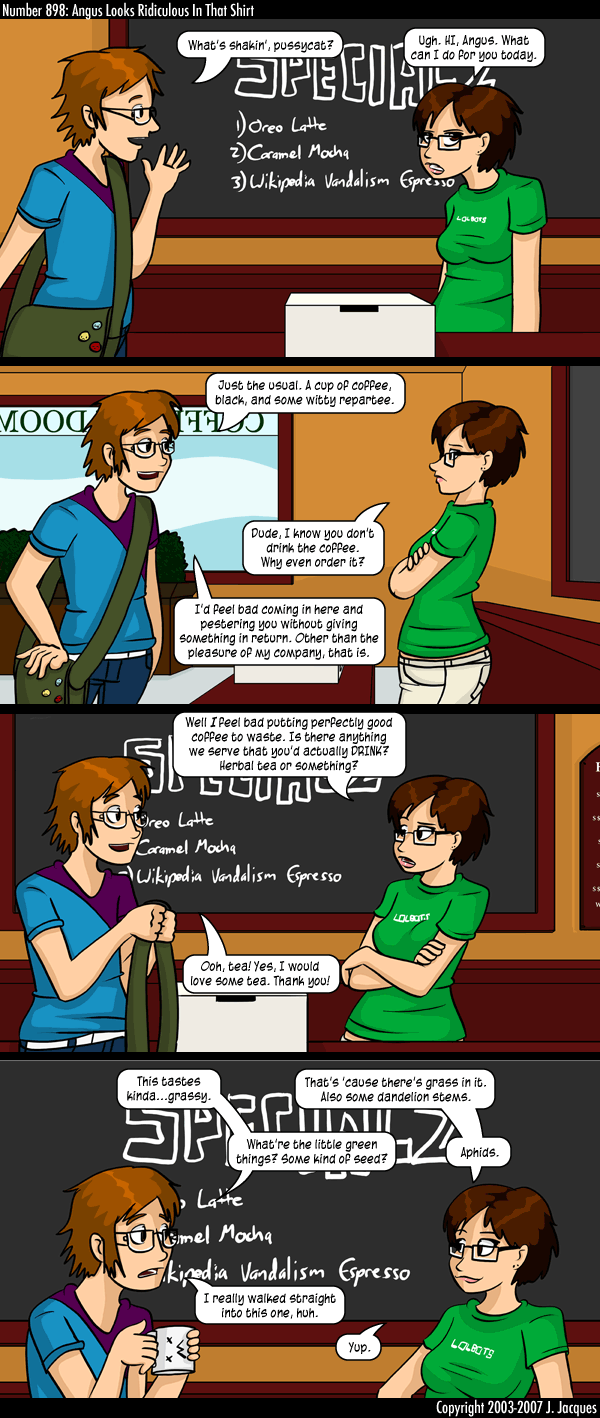 Questionable Content 6.6.2007