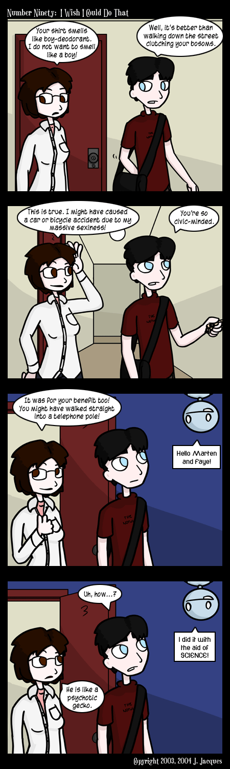 Questionable Content 23.2.2004