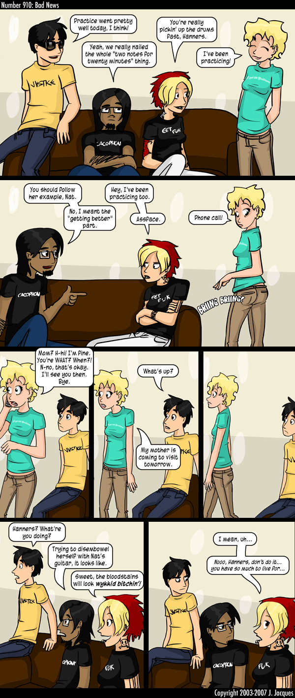 Questionable Content 22.6.2007