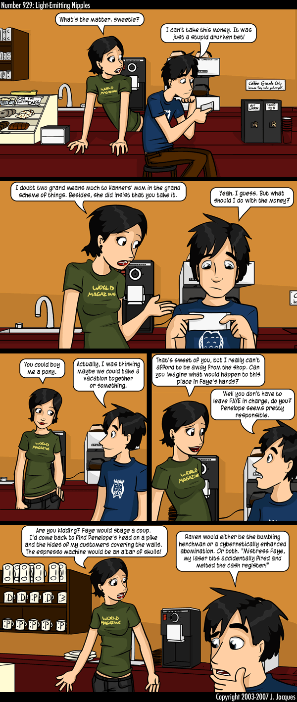 Questionable Content 19.7.2007