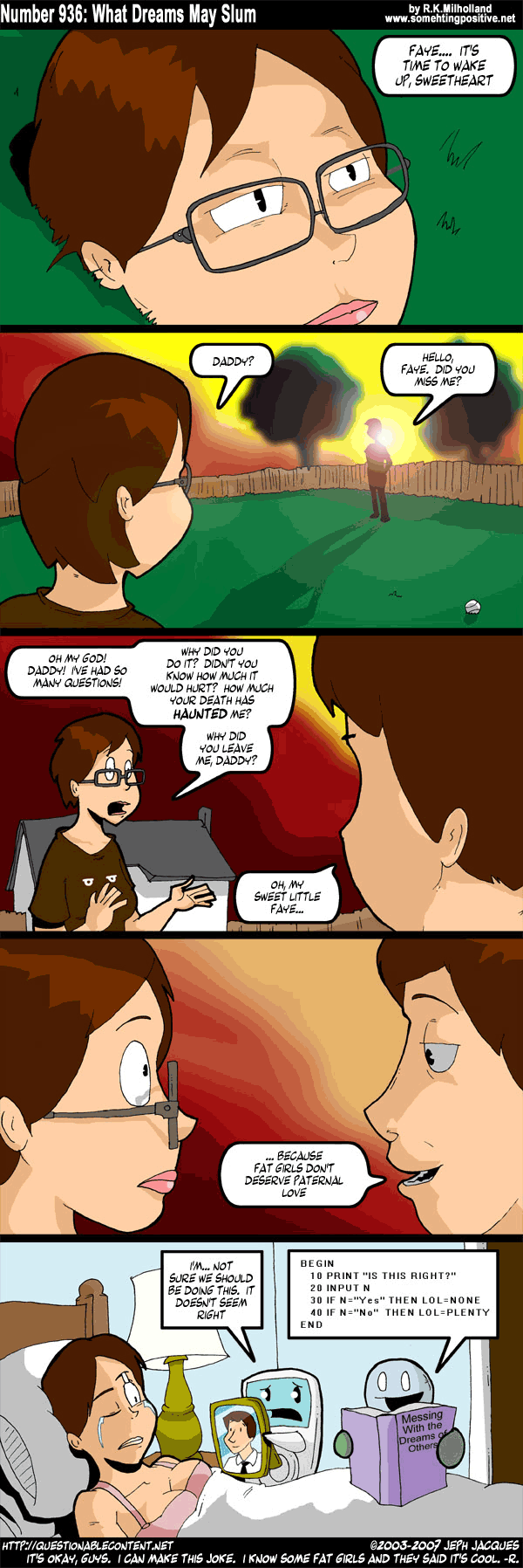 Questionable Content 30.7.2007