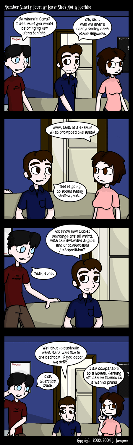 Questionable Content 3.3.2004