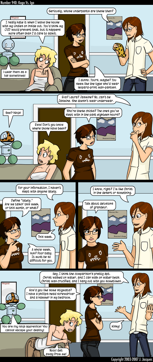 Questionable Content 3.8.2007