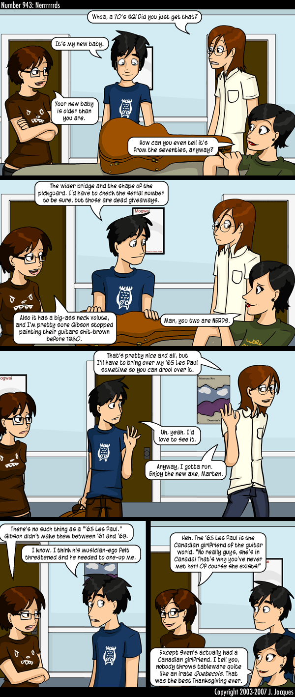 Questionable Content 8.8.2007