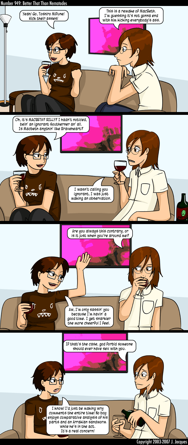 Questionable Content 16.8.2007