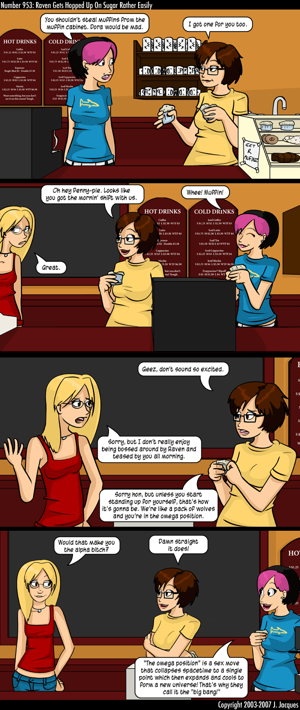 Questionable Content 22.8.2007