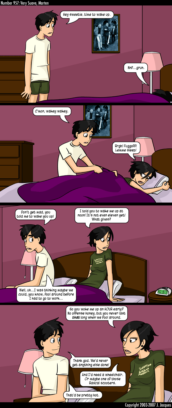 Questionable Content 28.8.2007