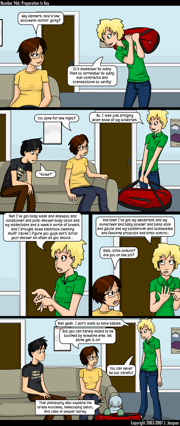 Questionable Content 10.9.2007