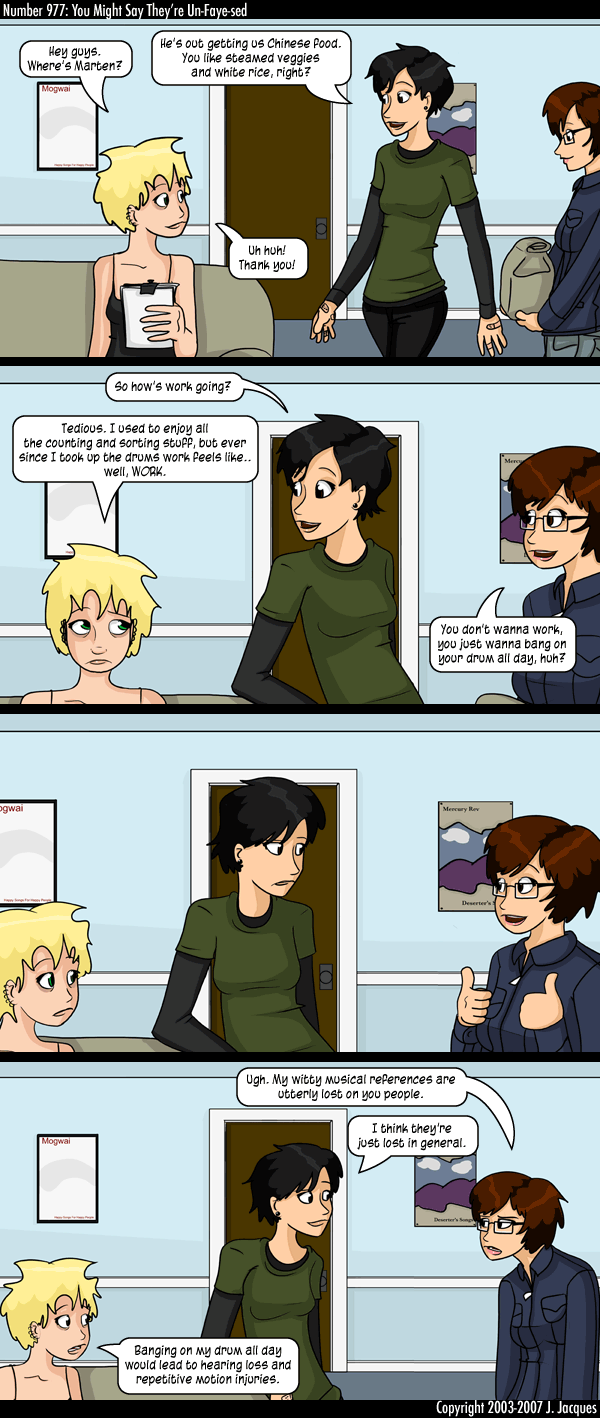 Questionable Content 25.9.2007