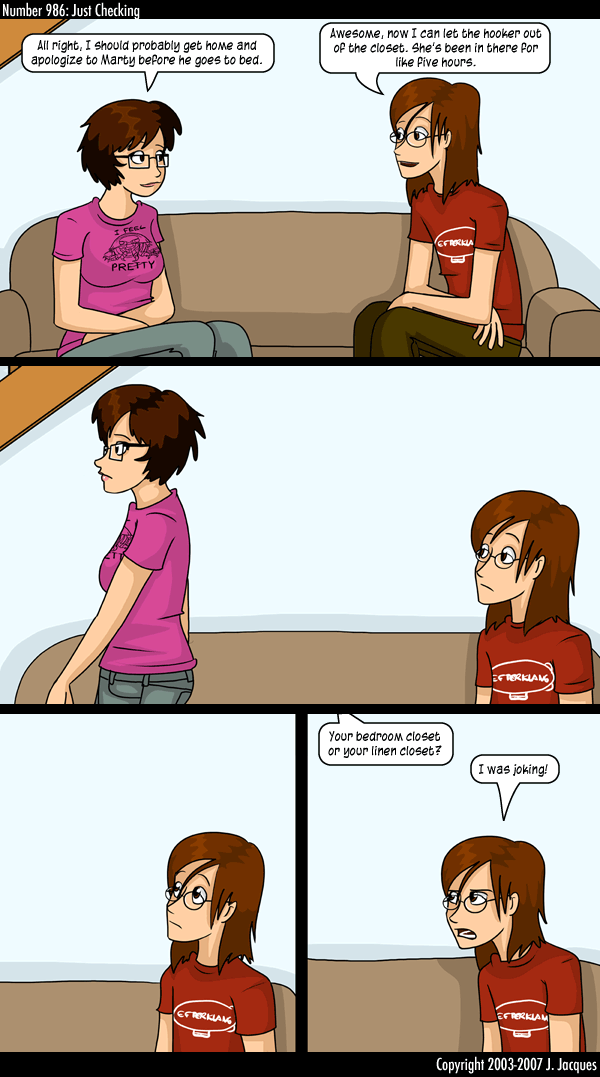 Questionable Content 8.10.2007