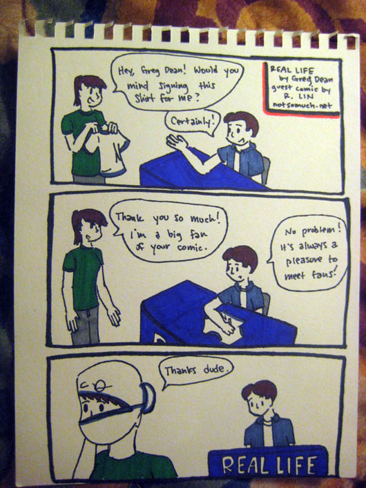 Real Life Comics 26.7.2009