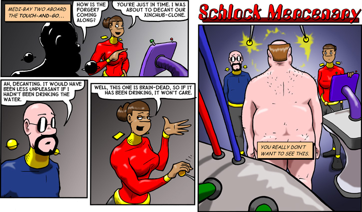 Schlock Mercenary 16.9.2007