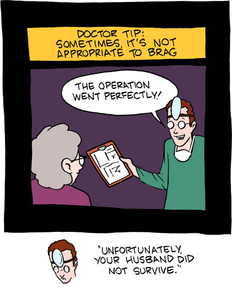 Saturday Morning Breakfast Cereal 23.4.2009