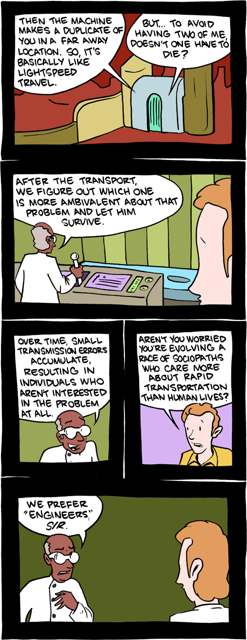 Saturday Morning Breakfast Cereal 23.10.2009